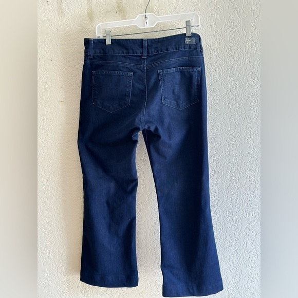 Paige Hidden Hills High Rise Bootcut Dark Wash Denim Jeans size 32 - Picture 3 of 7
